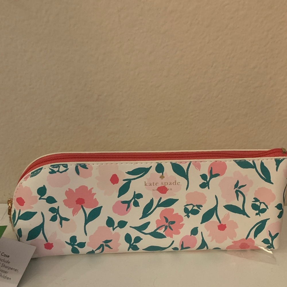 Kate Spade Pink Floral Pouch